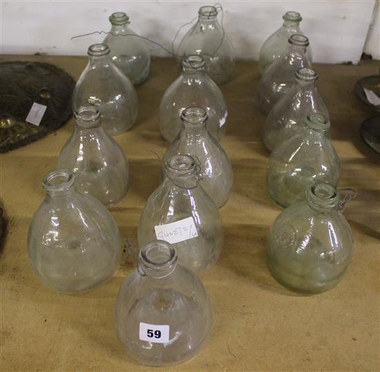 Collection of glass fly catchers